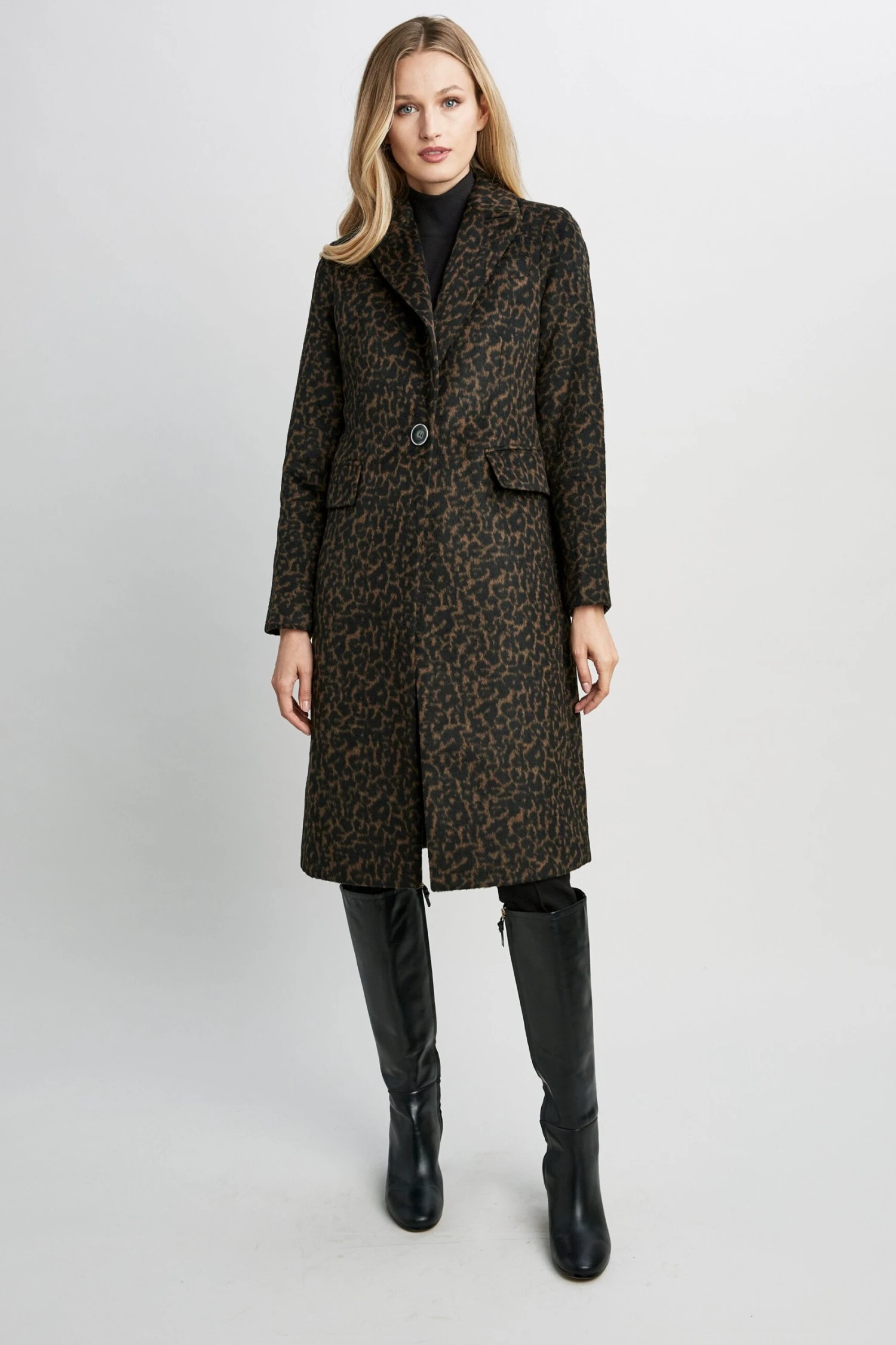 Tahari Raven Wool Coat 6 Tahari Raven Wool Coat - Image 4
