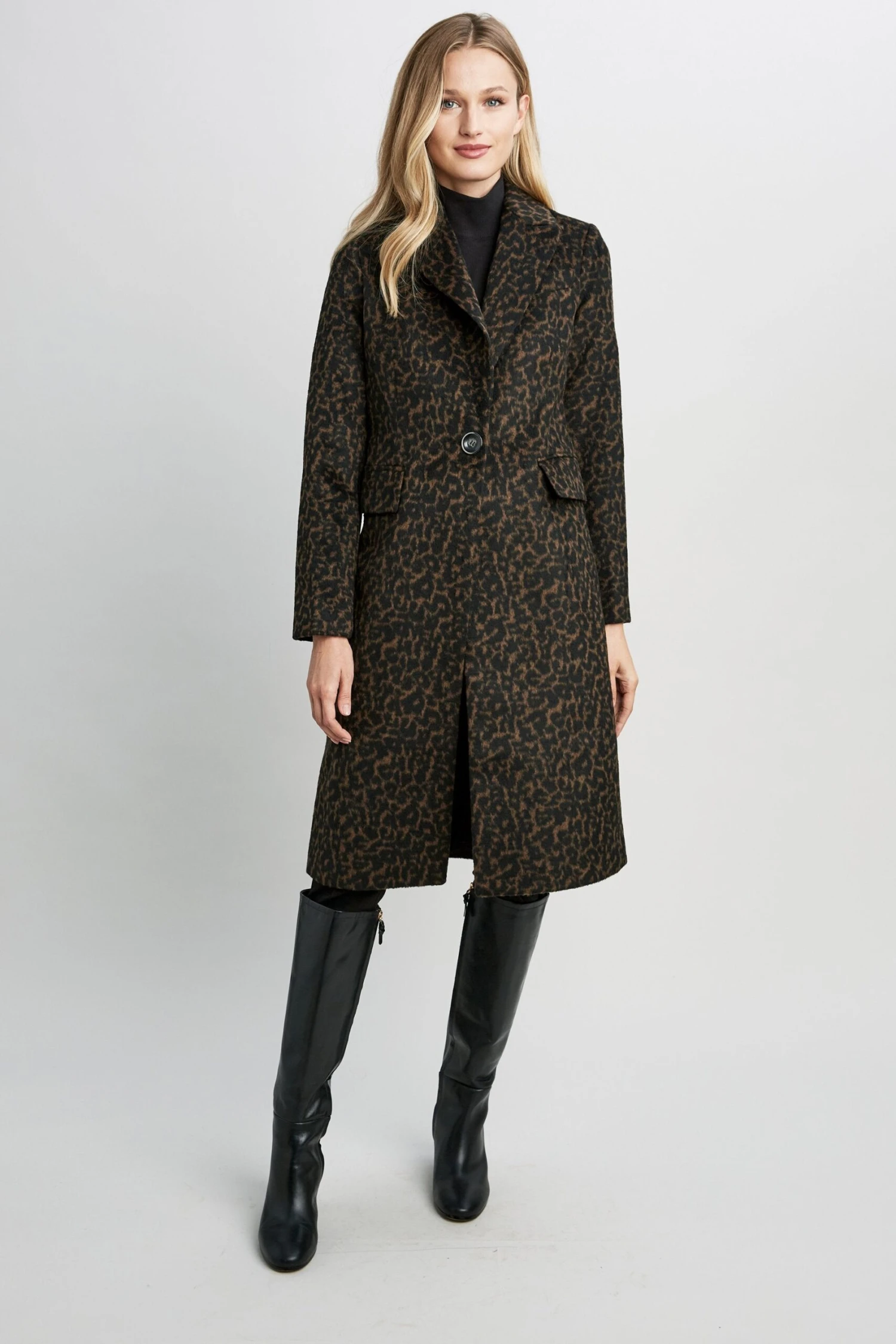 Tahari Raven Wool Coat 5 Tahari Raven Wool Coat - Image 3