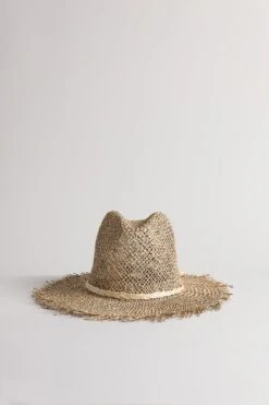 Elie Tahari Straw Hat -ELIE TAHARI Sales A204F403 BAMBOO MAIN 55042
