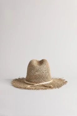 Elie Tahari Straw Hat -ELIE TAHARI Sales A204F403 BAMBOO MAIN 55045