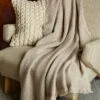 Elie Tahari Alpaca Knit Throw -ELIE TAHARI Sales BLANKETS 2FRONT 2127 Final Cropped