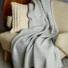 Elie Tahari Alpaca Knit Throw -ELIE TAHARI Sales BLANKETS 2FRONT 2138 Final