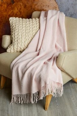 Elie Tahari Alpaca Boucle Throw