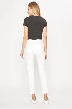 Elie Tahari Jaden High Rise Jean -ELIE TAHARI Sales C42VH200 JADENJEAN WHITE 3BACK 068