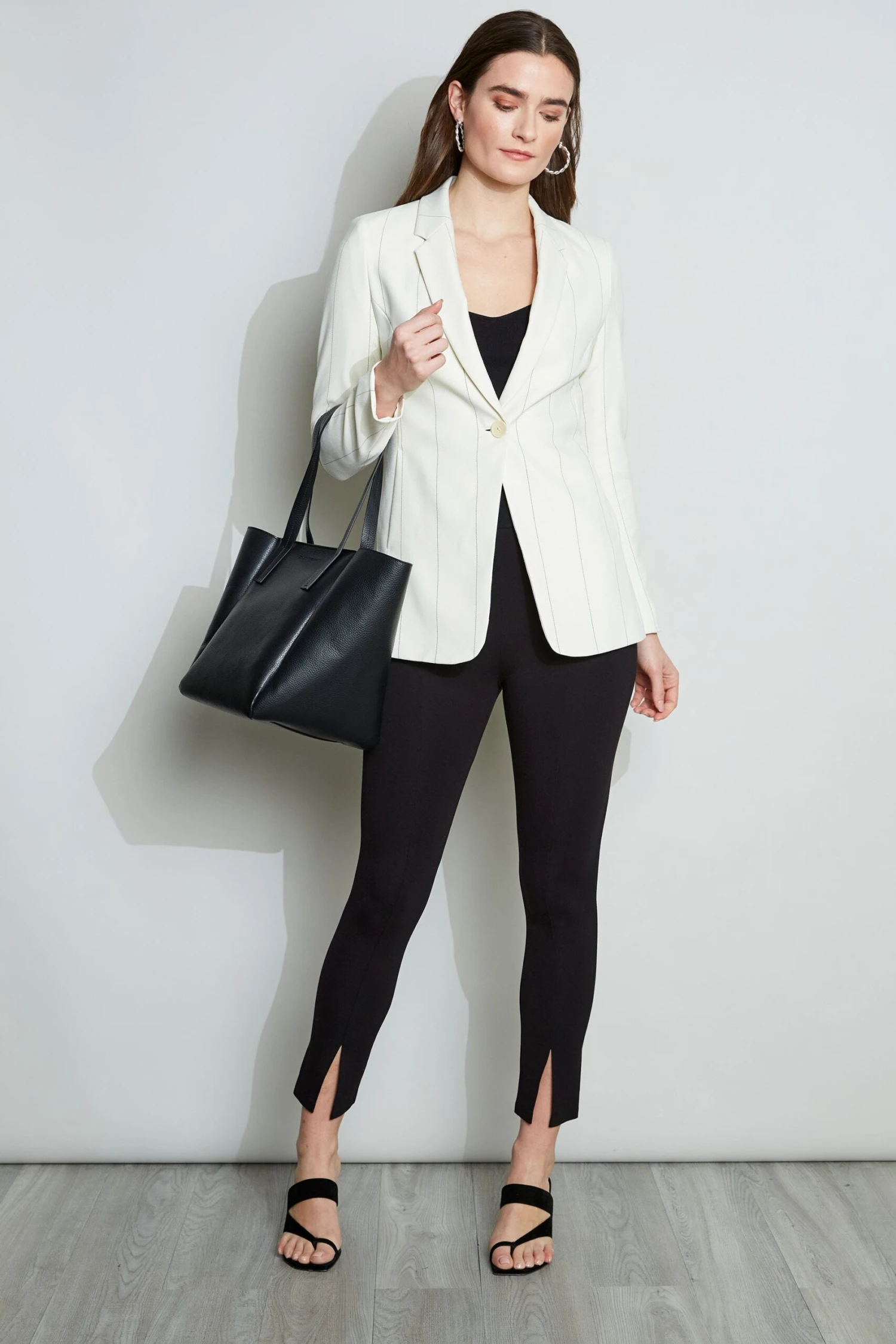 Elie Tahari Etch Stripe Blazer 4 Elie Tahari Etch Stripe Blazer - Image 2