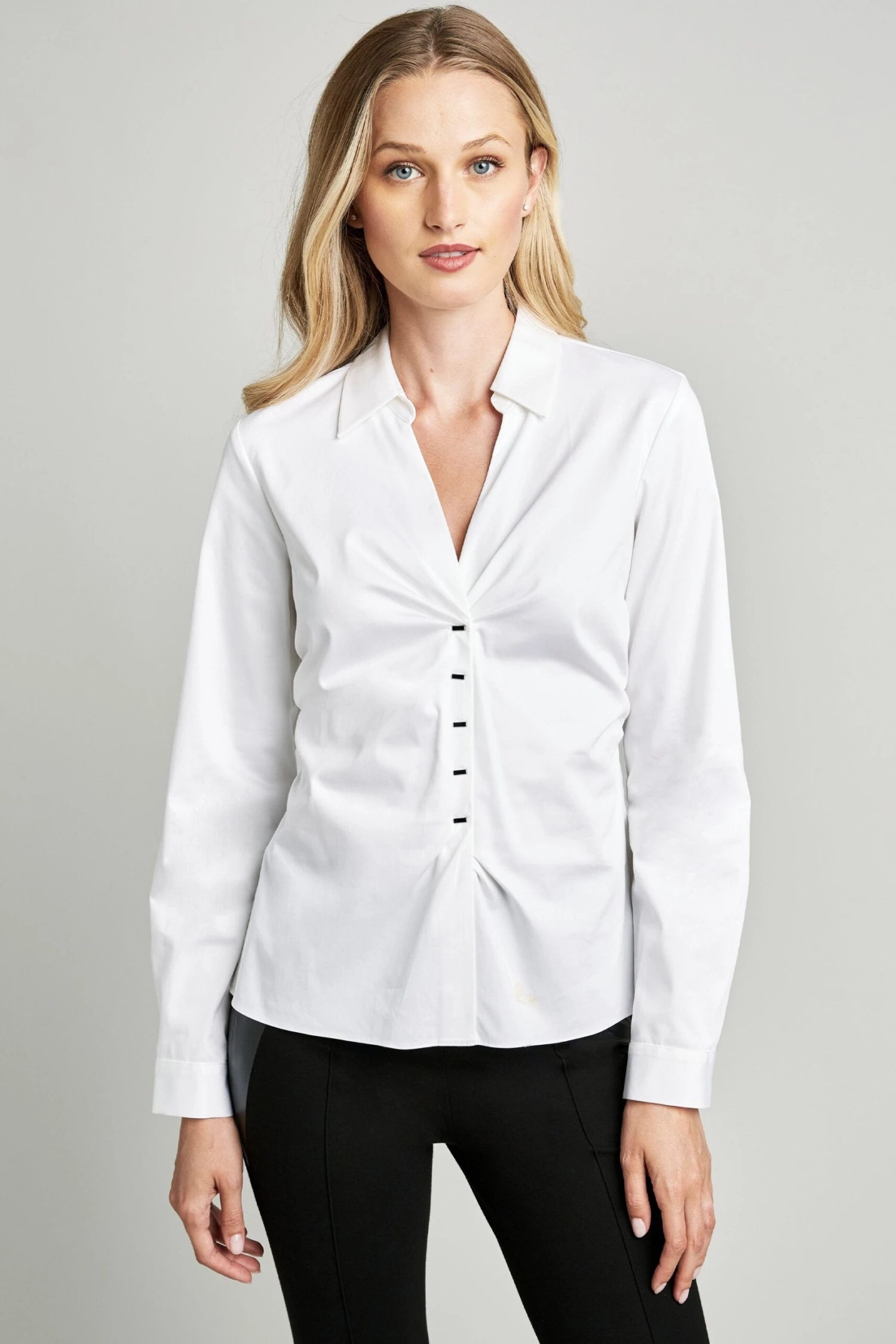 Elie Tahari Vichi Long Sleeve Shirt 3 Elie Tahari Vichi Long Sleeve Shirt