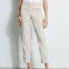 Elie Tahari Slim Fit Linen Pant