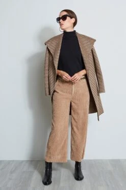 Elie Tahari Cropped Corduroy Pant 12 Elie Tahari Cropped Corduroy Pant -ELIE TAHARI Sales CROPPEDCORDPANT E801H202 HAZELNUT 1HERO 2501
