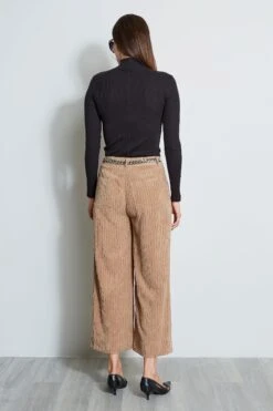 Elie Tahari Cropped Corduroy Pant 13 Elie Tahari Cropped Corduroy Pant -ELIE TAHARI Sales CROPPEDCORDPANT E801H202 HAZELNUT 3BACK 1787