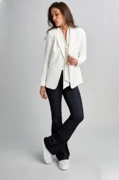 Elie Tahari Whitney Jacket -ELIE TAHARI Sales CU88710U WHITNEYJACKET FRESHPEARL STYLING 004