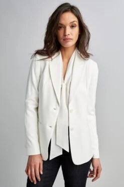 Elie Tahari Whitney Jacket -ELIE TAHARI Sales CU88710U WHITNEYJACKET FRESHPEARL STYLING 008