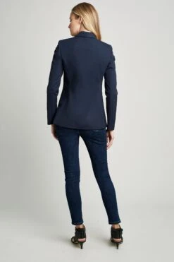 Elie Tahari Winny Jacket 13 Elie Tahari Winny Jacket -ELIE TAHARI Sales CU8M010U NAVYYARD 3BACK 0046