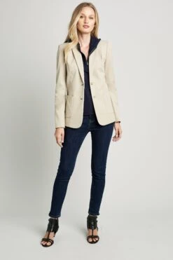 Elie Tahari Winny Jacket 14 Elie Tahari Winny Jacket -ELIE TAHARI Sales CU8M010U SAHARAKHAKI 1HERO 0005