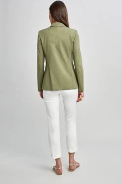 Elie Tahari Winny Jacket 16 Elie Tahari Winny Jacket -ELIE TAHARI Sales CU8M010U WINNY JACKET TUSCANOLIVE 3BACK 0029