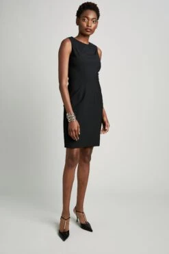 Elie Tahari Emory Dress 12 Elie Tahari Emory Dress -ELIE TAHARI Sales CU8P860U BLACK 1HERO 0014