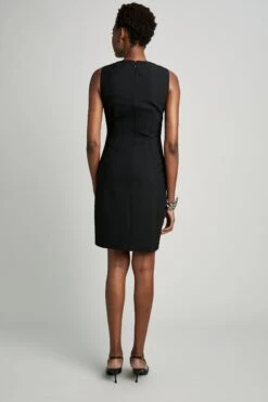 Elie Tahari Emory Dress 14 Elie Tahari Emory Dress -ELIE TAHARI Sales CU8P860U BLACK 3BACK 0046