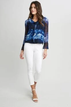 Elie Tahari Contour Slim Pant -ELIE TAHARI Sales E112U501 ULTRAMARINE MULTI 4STYLING 1384 36bc867b e34e 496e 916d 820b71b1c449