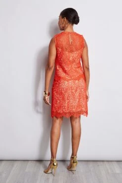 Elie Tahari Lace Skirt -ELIE TAHARI Sales E201D303 Tomato E2087103 Tomato E201D503 Tomato 3BACK 708