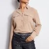 Elie Tahari Utility Shirt