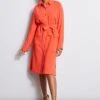 Elie Tahari Utility Shirt Dress 1 Elie Tahari Utility Shirt Dress -ELIE TAHARI Sales E201F603 Tomato 1HERO 2474