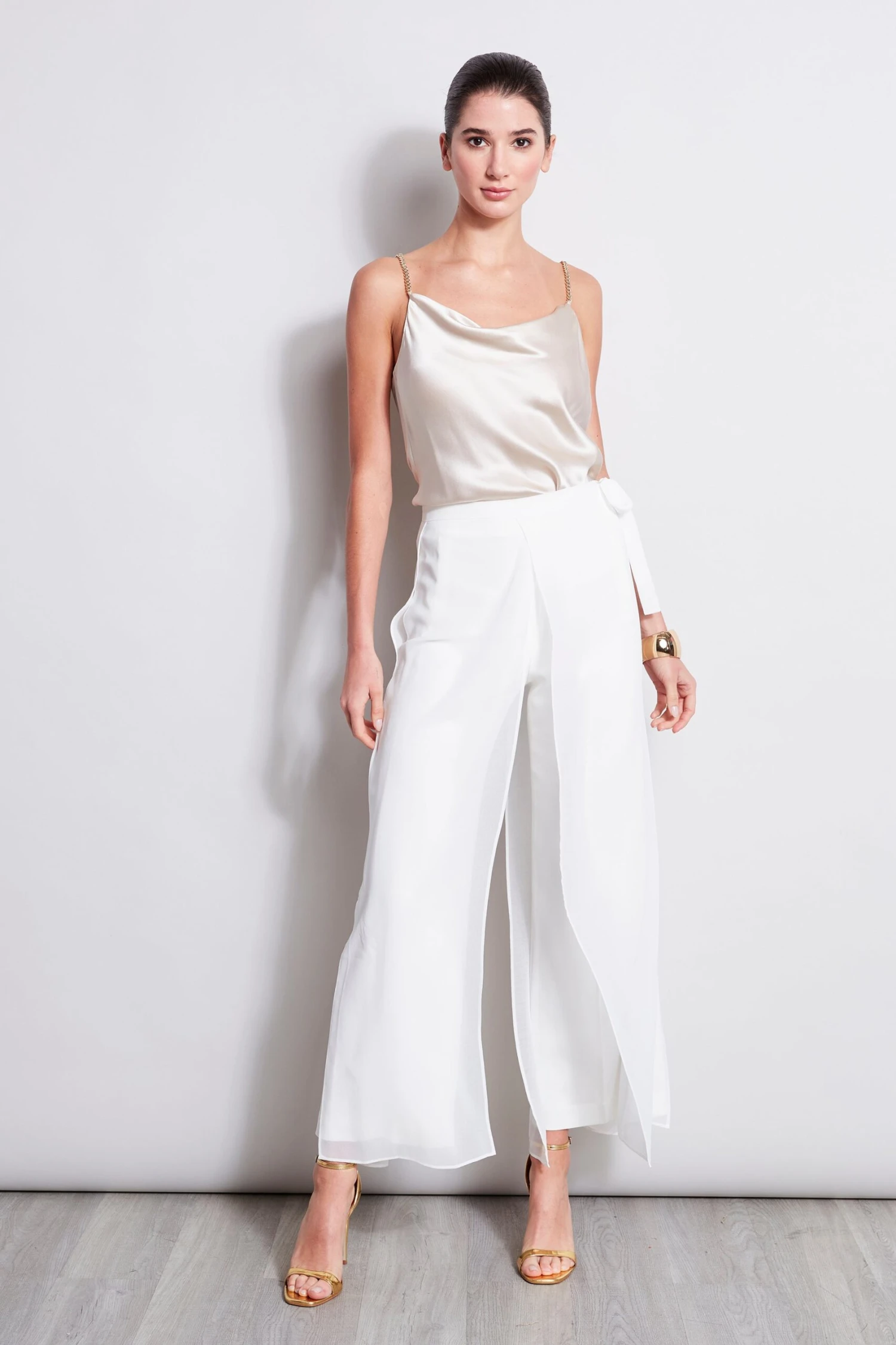 Elie Tahari Silk Satin Chain Cami 4 Elie Tahari Silk Satin Chain Cami - Image 2