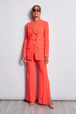 Elie Tahari 5 Button Double Breasted Blazer -ELIE TAHARI Sales E2087223 Tomato E2087103 Tomato E307G502 FeshPearl 1HERO 1792 5f4ea086 5c92 4a2b 819e c06c6b3e52be