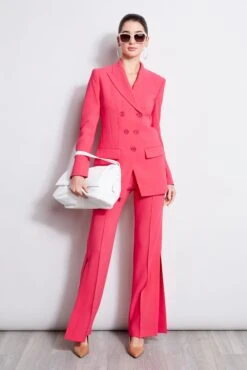 Elie Tahari Side Slit Sash Pant -ELIE TAHARI Sales E2087223 TropicPink E2087103 TropicPink E307G502 FeshPearl 1HERO 566 f8b29e3c 5204 44e1 9108 147fdc5c50ab