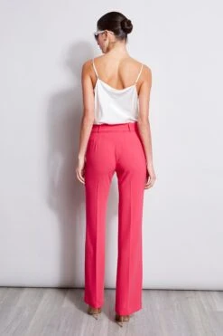 Elie Tahari Side Slit Sash Pant -ELIE TAHARI Sales E2087223 TropicPink E2087103 TropicPink E307G502 FeshPearl 3BACK 656