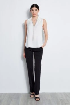 ELIE TAHARI Sales -ELIE TAHARI Sales E20M020U BLACK E310N503 FRESHPEARL 1hero 4481