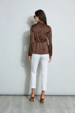 Elie Tahari Cargo Utility Jacket -ELIE TAHARI Sales E20M021U WHITE E5027503 SUMATRA E45X7503 SAND 3back 116