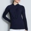 Elie Tahari Long Sleeve Twist Knit -ELIE TAHARI Sales E256B512 STARGAZER 2FRONT 077
