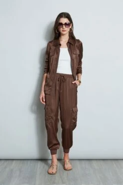 Elie Tahari Cargo Utility Jacket -ELIE TAHARI Sales E3027201 SUMATRA E5027503 SUMATRA E15XA502 FOAM 1Hero 1457