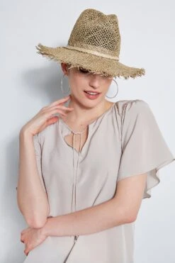 Silk Flutter Sleeve Tie Shirt -ELIE TAHARI Sales E3027203 BLACK ETR31224 SALT styling 4749