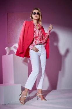 Elie Tahari Silk Biba Swirl Button Down Shirt -ELIE TAHARI Sales E303D202 WHITE E2087103 TROPICPINK E3045503 MULTI 1329 2x3 a1156069 be58 4ac8 a5a4 ba35c0050265