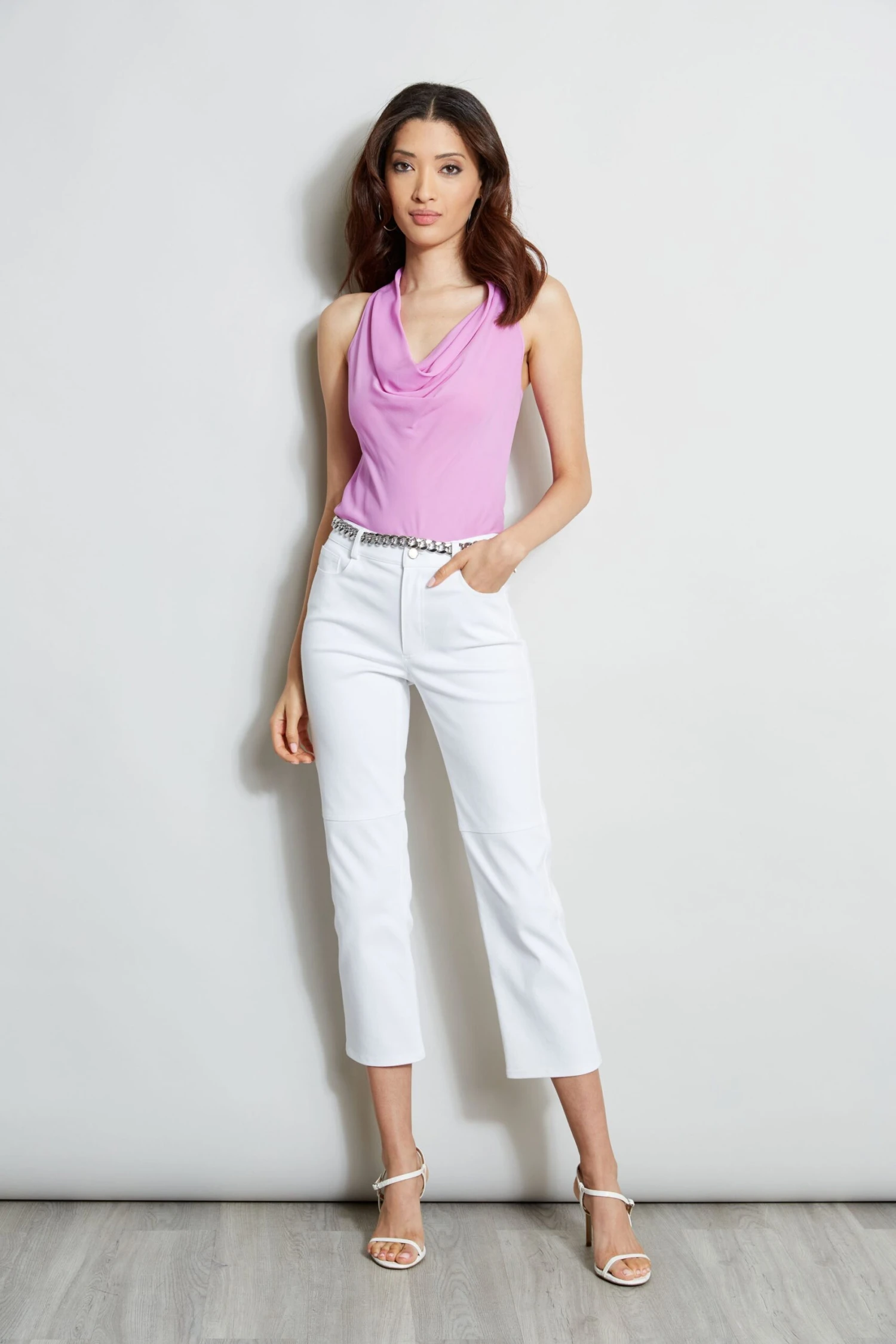 Elie Tahari Cowl Halter Shirt 5 Elie Tahari Cowl Halter Shirt - Image 3