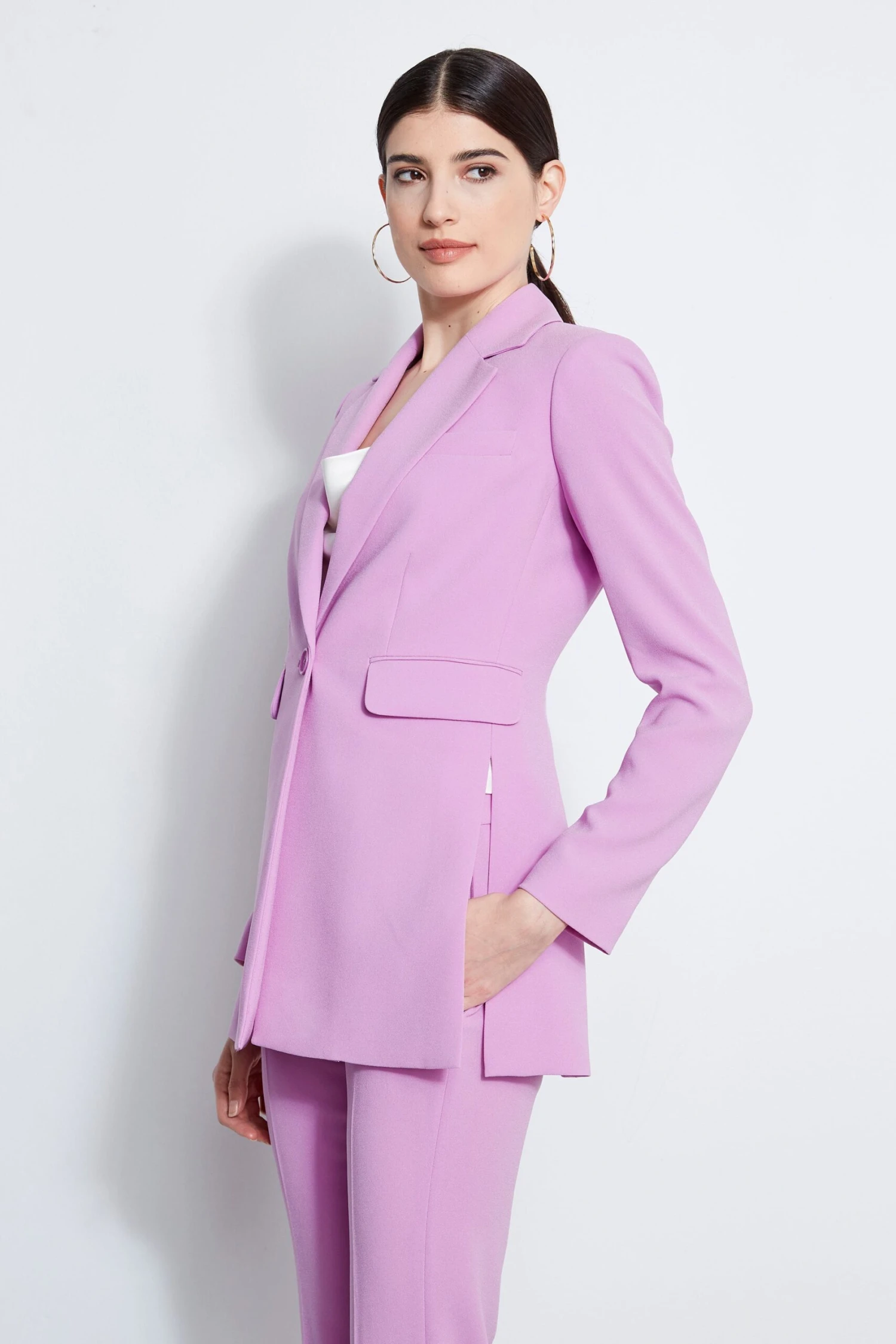 Elie Tahari Side Slit Blazer 4 Elie Tahari Side Slit Blazer - Image 2