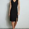 Elie Tahari Lace Slit Dress 1 Elie Tahari Lace Slit Dress -ELIE TAHARI Sales E3087602 BLACK 1HERO 015