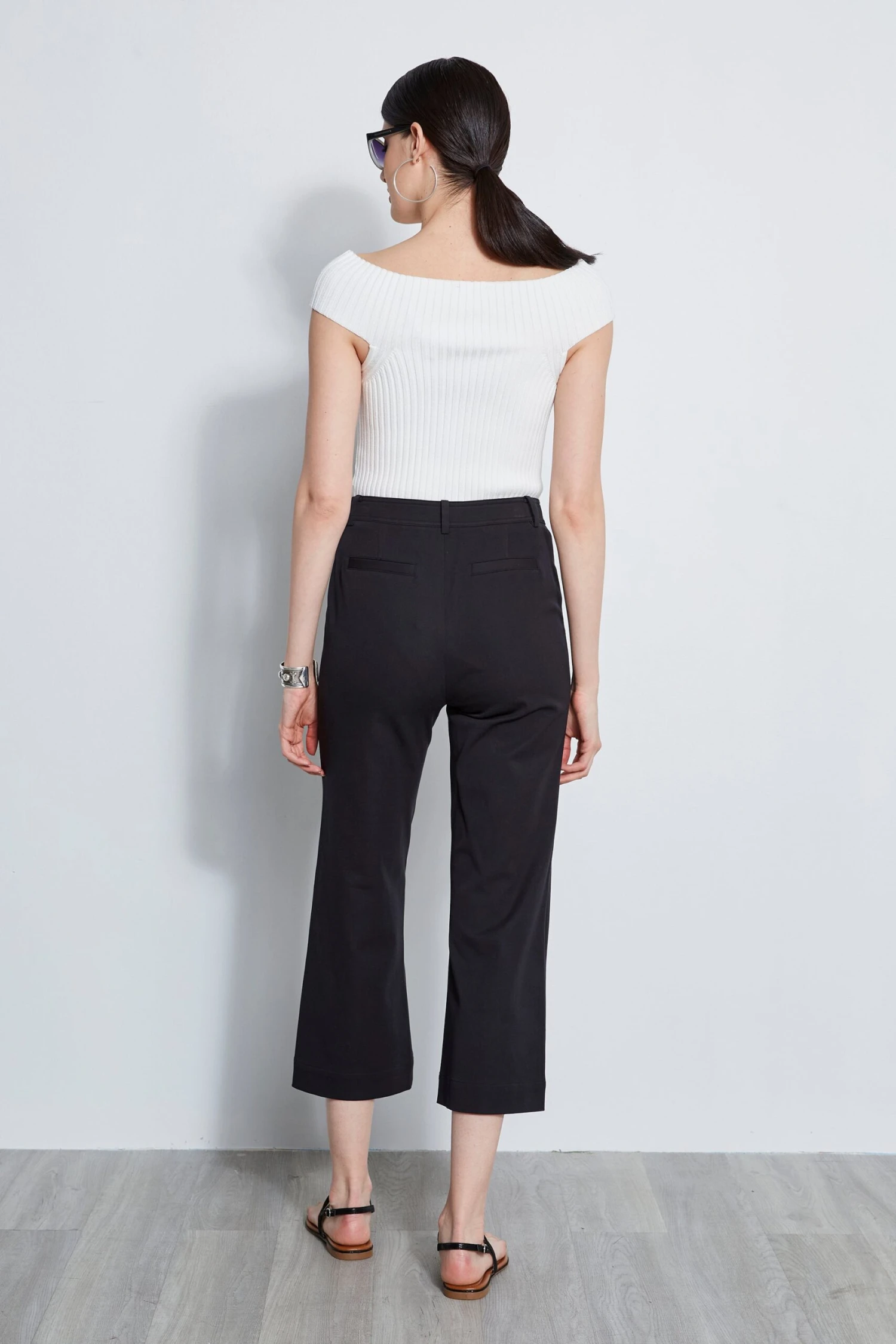 Elie Tahari Off Shoulder Rib Sweater 5 Elie Tahari Off Shoulder Rib Sweater - Image 3