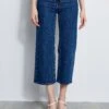 Elie Tahari Cropped Jean 2 Elie Tahari Cropped Jean -ELIE TAHARI Sales E315J202 INDIGO E303D103 WHITE E15XA502 WHITE 2front 4404