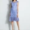 Elie Tahari Vine Lace Midi Dress -ELIE TAHARI Sales E401C603 WYSTERIA 1Hero 2160