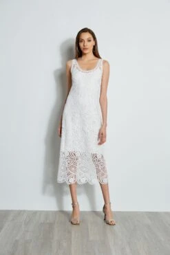 Elie Tahari Lace Maxi Dress