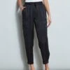 Elie Tahari Satin Cargo Pocket Pant 2 Elie Tahari Satin Cargo Pocket Pant -ELIE TAHARI Sales E4027203 BLACK E5027503 BLACK ETR21349 WHITE 2front 409