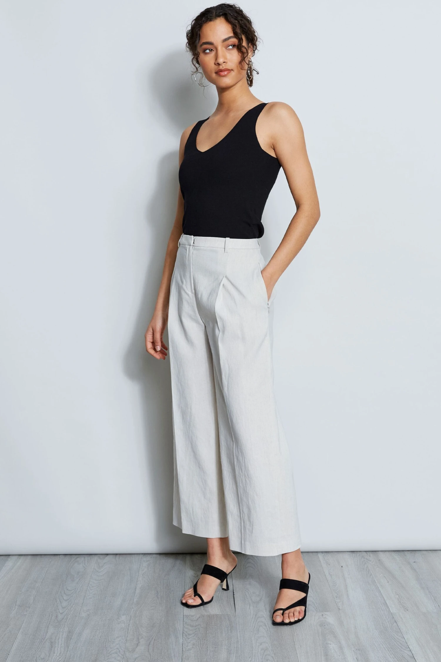Elie Tahari Faye Wide-Leg Pant 4 Elie Tahari Faye Wide-Leg Pant - Image 2