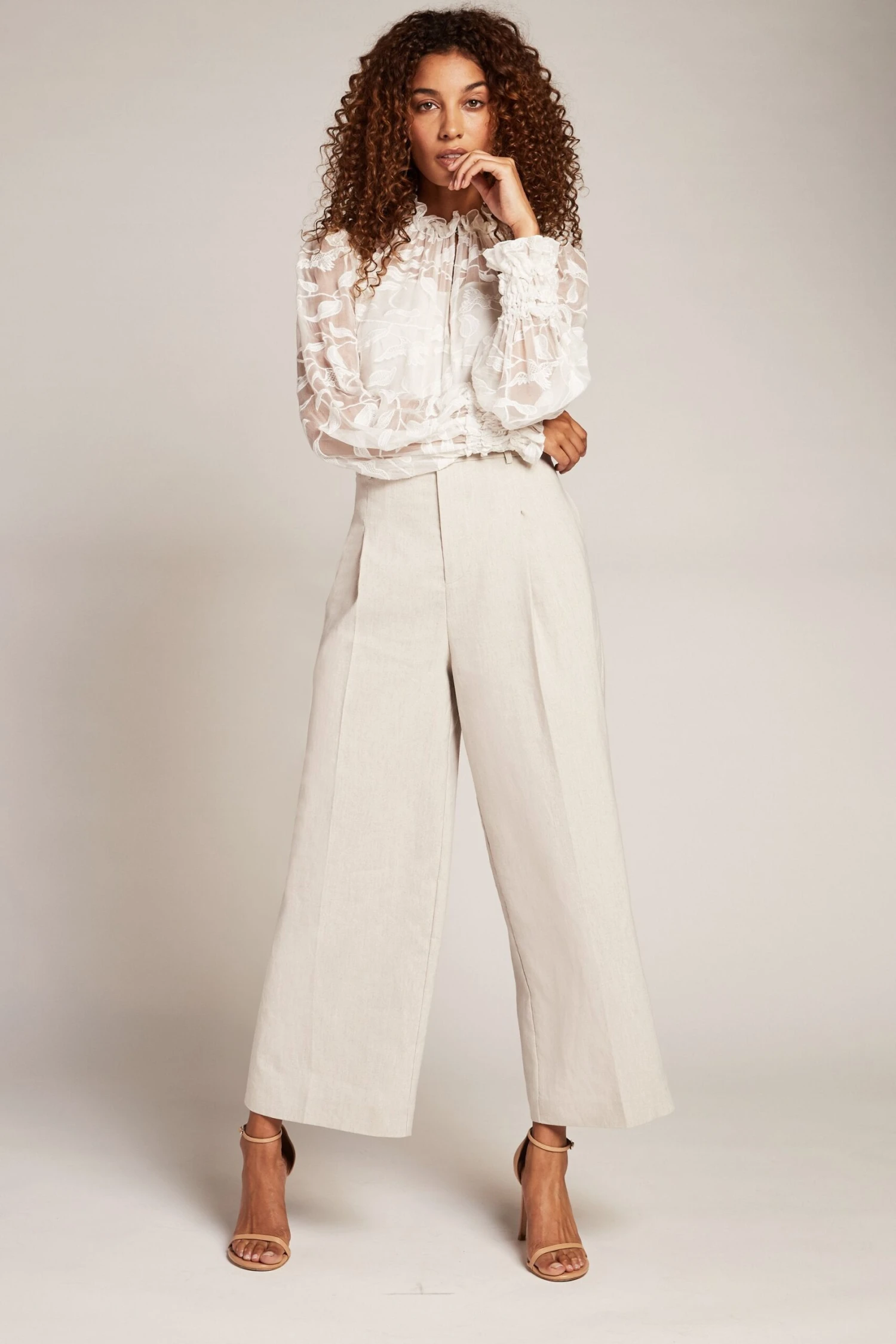 Elie Tahari Faye Wide-Leg Pant 7 Elie Tahari Faye Wide-Leg Pant - Image 5