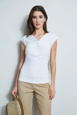 Elie Tahari Twist Knot Knit