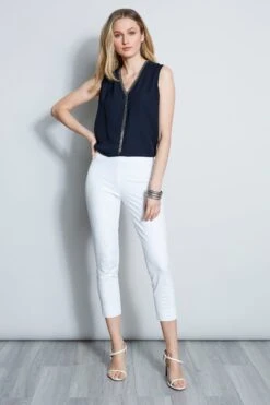 Elie Tahari Cropped Skinny Pant