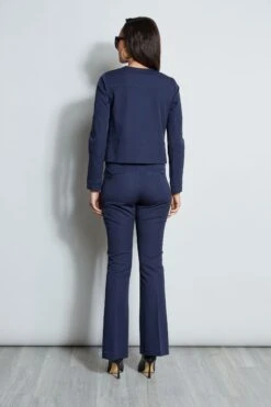 Elie Tahari Stretch Twill Jacket -ELIE TAHARI Sales E410N503 FRESHPEARL E70M0103 NAVYYARD E70M0203 STARGAZER 3BACK 818