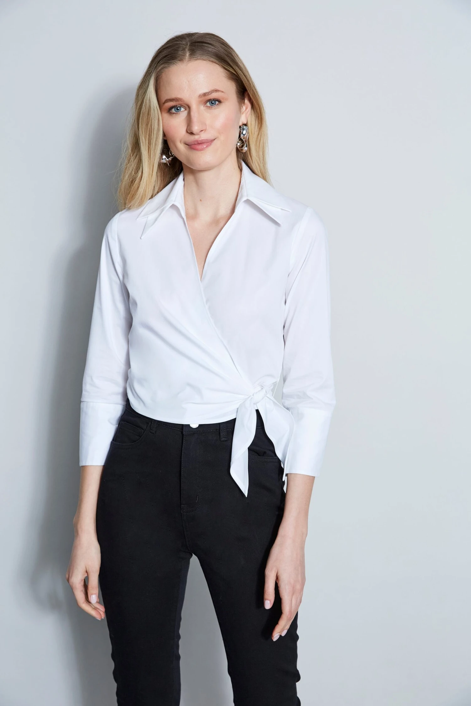 Elie Tahari Embroidered Hem Pant 5 Elie Tahari Embroidered Hem Pant - Image 3