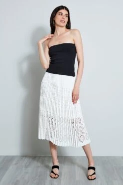 Elie Tahari Knit Tube Top -ELIE TAHARI Sales E65X2502BLACK 1HERO 133