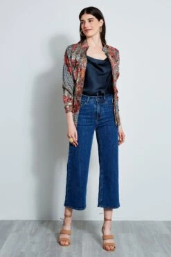 Elie Tahari Paisley Cargo Jacket -ELIE TAHARI Sales E7030102MULTI 1HERO 1283